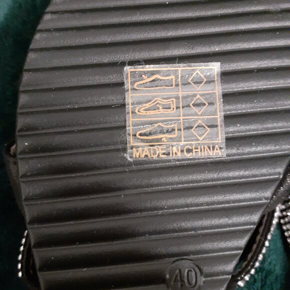 SPRING STEP PATRIZIA SPARKLE WEDGE HEEL SUNRAY NEW - Picture 10 of 15